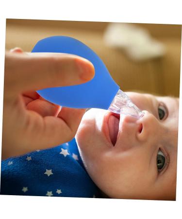 Healeved 4pcs Nasal Aspirator Nose Sucker Straw Cleaner for Babies - Manual Nose Mucus Cleaner & Bulb Syringe Sucker - Buy Online on GoSupps.com
