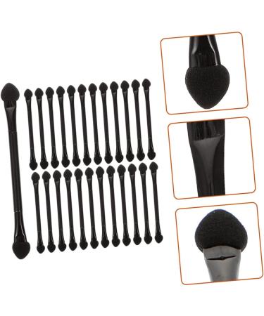 50 Pcs Double Ended Eye Shadow Stick Disposable Makeup Girls Lipstick Eyeshadow Sticks Miss 8.6X0.8CMx2pcs Blackx2pcs - Buy Online on GoSupps.com