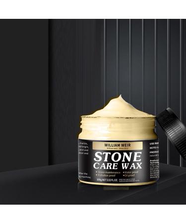 100g Stone Polishing Wax - Natural Stone Care Gloss Finish for Granite Marble & Ceramic Tiles - Durable Polishing Wax for Floors & Walls - Buy Online on GoSupps.com