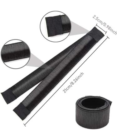 OCHILIMA Black Magic Bun Makers 3 Pcs - Professional Hair Bun Maker Set for Easy Snap and Roll - Ideal for Ballet and Ballerina Buns - Buy Online on GoSupps.com