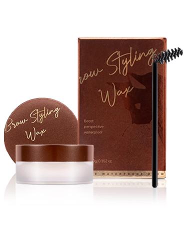 Eyebrow Styling Soap, Eyebrow Soap, Long Lasting Waterproof Eyebrow Styling Wax, 3D Transparent Makeup Balm for Feathery Eyebrows