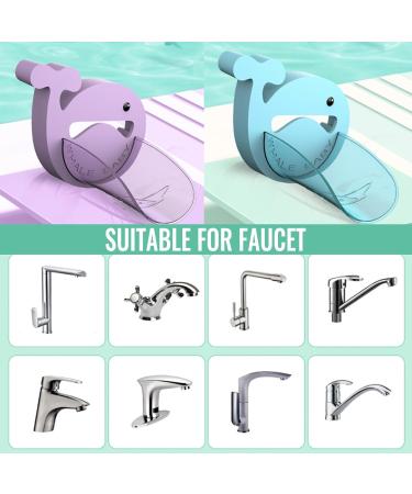 Buy MOK 2-Piece Children Tap Extender | Cartoon Faucet Extension for Kids | Perfect for Hand Washing in Kitchen & Bathroom - Buy Online on GoSupps.com