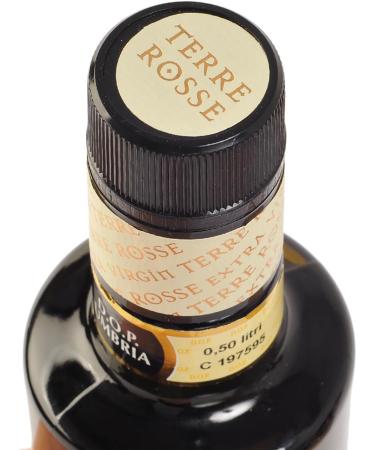 Terre Rosse Italian organic extra olive oil cold pressed Monocultivar Moraiolo Certifications DOP Umbria Colli Assisi Spoleto and KosherP Olive harvest 2024 Package 12 Bottles 500 ml - Buy Online on GoSupps.com