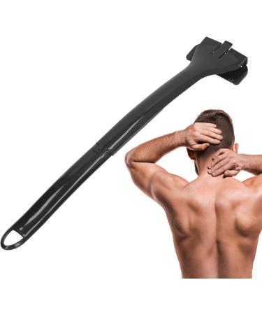 Back Trimmer Long Handle Foldable Comfy Back Cleaning Manual Back Trimmer Dry Back Shaver Body Hair Trimmer for Men - Buy Online on GoSupps.com