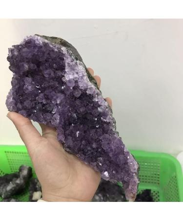 Home Natural Amethyst Quartz Crystal Cluster Geode Crystal Cluster 1000g Amethyst - Buy Online on GoSupps.com