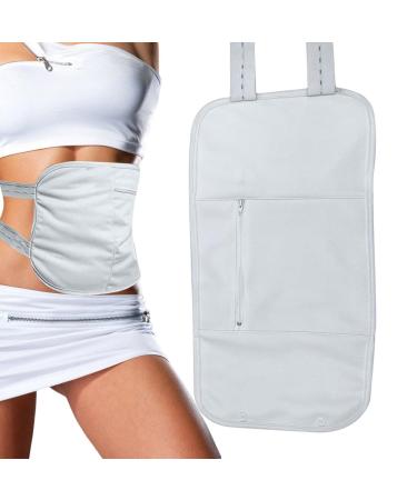 PW TOOLS Castor Pack, Organic Castor Compression Wrap, Castor Compress, Reusable Castor Wrap Kit, with Zipper Pouch, for Liver, Sleep Aid