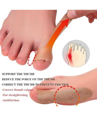 Rxuaw 10pcs Thumb Correction Patches Natural Ingredients Pain Relief Patches for Women Men Elder Kids Health Care Default - Buy Online on GoSupps.com