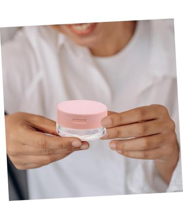 Mikinona 2pcs Portable Powder Box Compact with Mirror Makeup Accessories Cosmetics Travel Powder Case Plastic - Buy Online on GoSupps.com