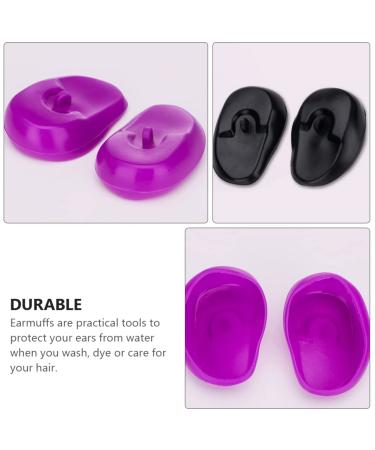 Professional Hairdressing Ear Protector - 6 Pairs of Ear Shower Caps for Blow Dryer - Shield Covers for Salon Styling - Buy Online on GoSupps.com