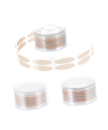 MERRYHAPY 3 Rolls Reel Double Eyelid Stickers Invisible Double Eyelid Stickers Invisible Tape Eyes Tapes Female Eyelid Tapes Mesh Tape Cylinder Double Eyelid Fiber Beauty Stickers