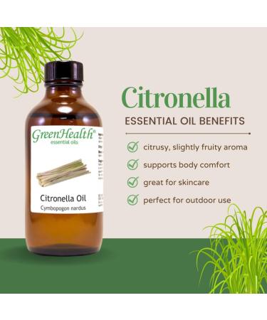 Citronella 100% Pure Essential Oil 8oz - Buy Online on GoSupps.com