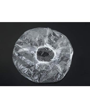 Sowaka 15 Pcs Disposable Clear Shower Caps - Waterproof & Thick for Women, Kids, and Girls - Ideal for Travel, Spa, and Home Use - Buy Online on GoSupps.com