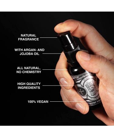Charlemagne Beard Oil | Vegan Natural Beard Care | Stimulate Growth | Lime/Mint Scent | Made in Germany - Buy Online on GoSupps.com