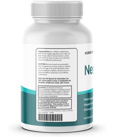 Fitness InspireWays (3Pack) Nervital for Nerve Health Support - Nervital Brain Health Dietary Supplement - Nervital Support Boost Brain Function - 180 Count - Buy Online on GoSupps.com