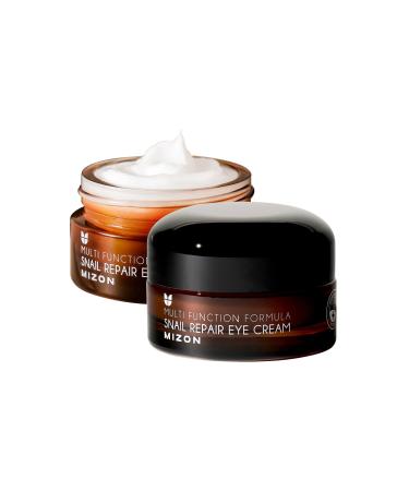 MIZON SNAIL REPAIR EYE CREAM (25ml) Korean Skincare - Regenerating Eye Cream - Anti-Aging & Dark Circle Treatment - Radiance and Firmness - Snail Secretion Extract