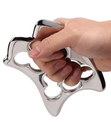 Stainless Steel Body Scraping Board & Gua Sha Massage Plate Premium Physical Tool Set for Wellness - Buy Online on GoSupps.com