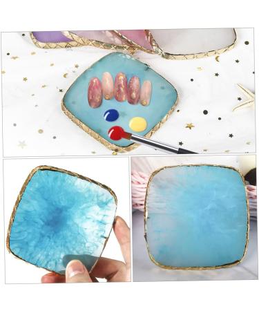  FRCOLOR FRCOLOR Multi-Purpose Nail Polish Mixing Palette Blue Cosmetic Tray for Nail Art and False Nail Display - Buy Online on GoSupps.com