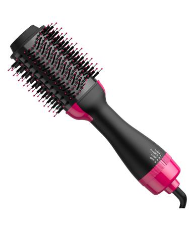 Hair Dryer Brush Blow Dryer Brush in One 4 in 1 Hair Dryer and Styler Volumizer Professional Hot Air Brush with Negative Ion Anti-frizz Blowout for Drying Straightening Salon