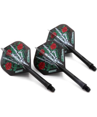 CUESOUL Jazz-Metal ROST Integrated Dart Shaft and Flights Standard Set of 3 pcs | CS-JMAK51XSMG - Buy Online on GoSupps.com