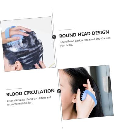 HAPINARY 3pcs Massage Comb & Shampoo Brush Set - ABS Handy Cleaning Tool for Hair Care - Buy Online on GoSupps.com