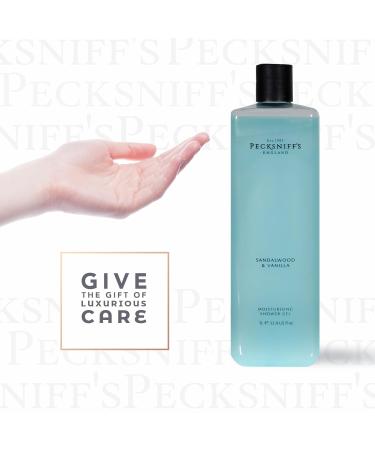 Pecksniff's 1L Shower Gel (CORE) Sandalwood Vanilla Sandalwood & Vanilla 33.8 Fl Oz (Pack of 1) - Buy Online on GoSupps.com