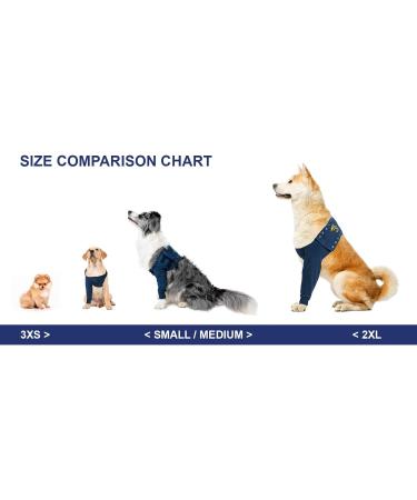 MPS Medical Pet Shirt - TAZ Single Front Leg Sleeve for Dog Small Blue Small - Buy Online on GoSupps.com