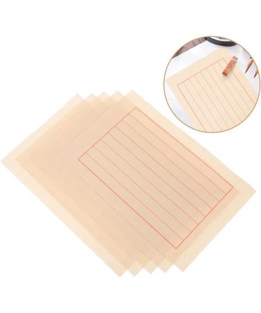 Lurrose 50 Sheets Rice Paper Writing Brush Calligraphy Ink As Shown 29x19cm - Buy Online on GoSupps.com