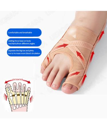 DAHE Bunion Corrector for Women & Men | Big Toe Pain Relief Brace & Hallux Valgus Splint - Adjustable & Comfortable - Buy Online on GoSupps.com