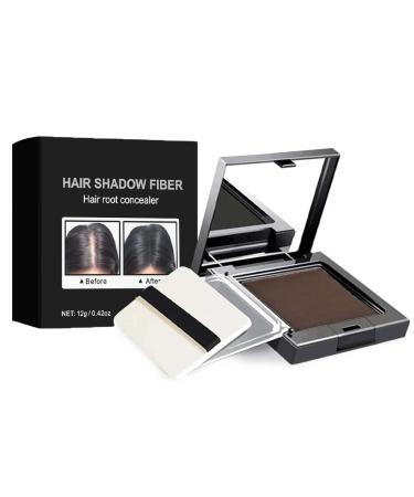 EONFAVE volume powder for hair dark brown hair replenishment light hair powder to mask roots waterproof dark brown