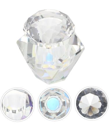 POPETPOP 2 Pcs Nail Art Crystal Cup Matte Gel Nail Polish Nail Dappen Dish with Lid Nail Art Glass Dish Dappen Dish Bowl Transparent Gel Nail Polish Manicure White Crystal Mixing Cup Liquid 5.5x5.5cmx2pcs Whitex2pcs - Buy Online on GoSupps.com