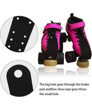 Tixiyu 2pcs Roller Skate Toe Protectors - Premium Leather Flat Toe Guards for Front Toe Protection - Buy Online on GoSupps.com