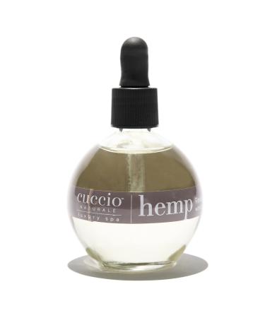 Cuccio Naturale Hemp Revitalizing Oil With Capuacu And Chia - Renewing Body Oil - Moisturizing Therapy To Repair Dry Skin - All Natural Paraben Free Formula - Hands Feet And Body - 2.5 Oz 2.5 Ounce (Pack of 1)