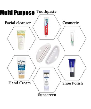 Tsathoggua 6-Piece Tube Squeezer Set | Save Toothpaste & Creams | Practical Donor Clips & Presser | Reduce Waste in Cosmetics & Ointments - Buy Online on GoSupps.com
