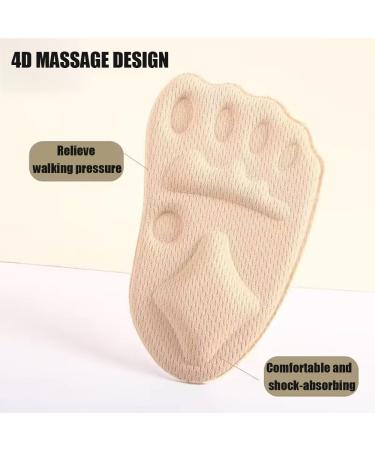 6 Pair High Heel Cushion Pads - Invisible Shoe Fillers Metatarsal & Ball of Foot Cushions Heel Grips Toe Filler Inserts for Perfect Fit | Comfortable & Discreet Insoles for Big Shoes - Buy Online on GoSupps.com