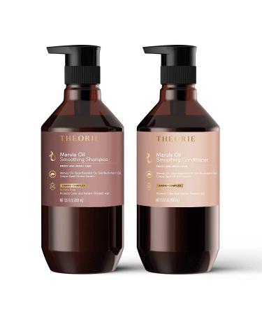 Theorie Marula Oil Smoothing Conditioner | Controls Frizz & Smooths Hair | 27 Fl Oz | Sulfate-Free & Gluten-Free | For All Hair Types - Buy Online on GoSupps.com