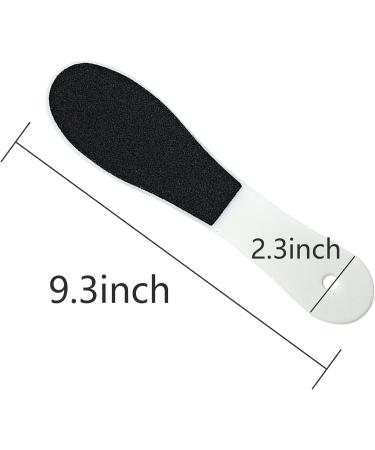 4-Piece Double-Sided Foot File Set for Wet and Dry Cracked Feet - Foot Rasp, Skin Remover, Scrubber for Effective Foot Care - Buy Online on GoSupps.com