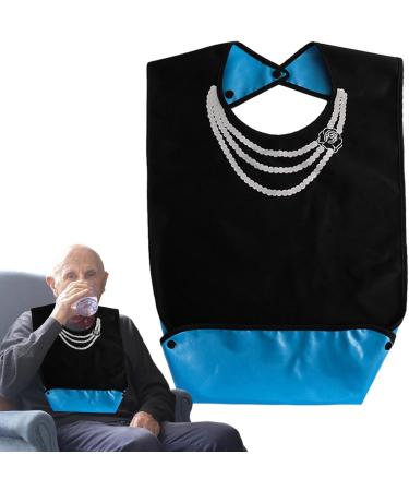 Adult Bibs for Eating - Reusable Feeding Bib with Crumb Catcher - Stylish and Comfortable Adult Bibs for Women and Elderly for Nursing Home Home Care - Buy Online on GoSupps.com