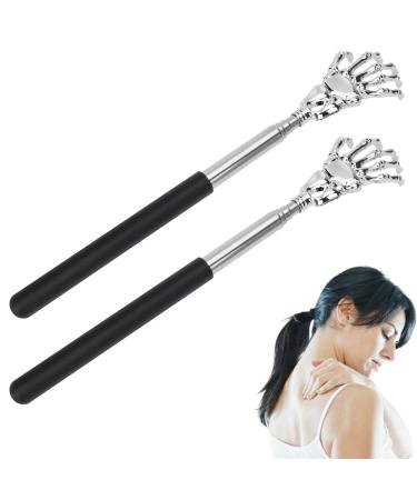 2 pieces of back scratches scratch -hand back scratch baking scratches back scratch back scratches funny for head and back massage from 22cm to 59cm extendable - Buy Online on GoSupps.com
