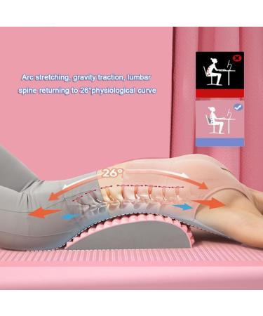 Refresh Neck and Back Extensor - 2023 Adjustable Spine Board for Lower Back Pain Relief - Soothing Lumbar Device in Gray - Buy Online on GoSupps.com