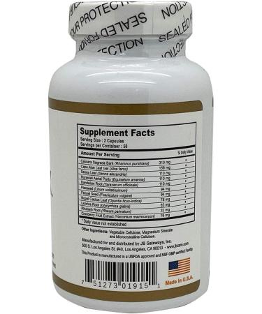 Natural Mega Clean Detox 600mg 100 VegiCaps Dietary Supplements - Ultimate Cleanse Formula - Buy Online on GoSupps.com