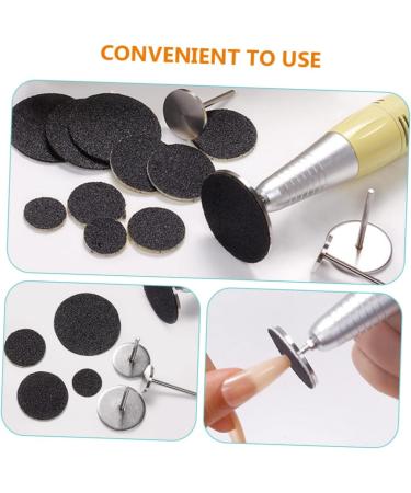 FRCOLOR 5 Sets Nail Polishing Sheets Remover Tool Sandpaper Foot Sandpaper Discs Self Adhesive Sandpaper Disc Pedicure Sandpaper Disc Fine Grit Remover Nail Bit Sand Sheet Refill Electric - Buy Online on GoSupps.com