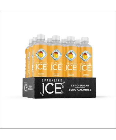 Sparkling Ice Orange Mango flavoured sparkling water with zero sugar and zero calories. Sparkling Ice drinks are packed with fun and fruity flavours for everyone to enjoy. (12 pack) Orange Mango (Classic) 503 ml (Pack of 12) - Buy Online on GoSupps.com