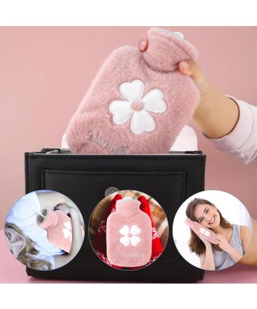 Buy 500ml Bouillotte Heat Bottle - Cozy Fluffy Cover for Pain Relief Perfect Gift for Family & Friends - Buy Online on GoSupps.com