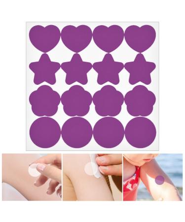 UV Sunscreen Stickers UV Detection Reminder Color Changing Sunscreen Test Stickers for Beach Swimming and Adults