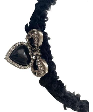 Oralgo Heart-Shaped Collarbone Chain Necklace - Fluffy Thread Choker Accessory for Girls - Buy Online on GoSupps.com