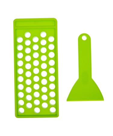 Housoutil 3pcs Lipstick Filling Mold Cosmetic Spatula Plastic 25x11cmx3pcs Greenx3pcs