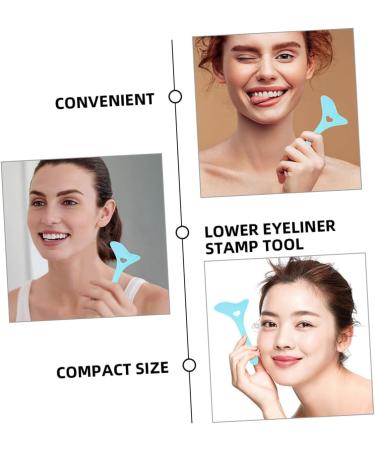 FOMIYES 2 Pcs Eyelash Stamp Lower Lash Stamp Tool for Makeup Eyeliner Tool Eyeliner Stamp The Face Imprint 12.00X6.00X0.50CM - Buy Online on GoSupps.com