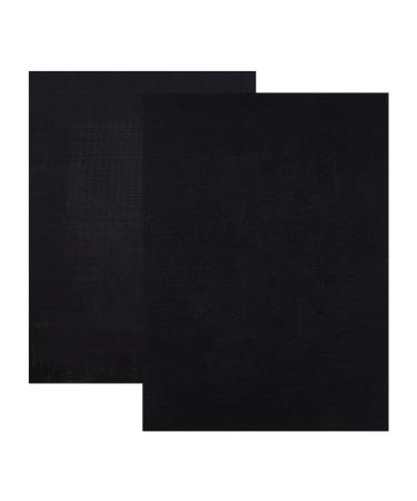 DICOSMETIC 1PC Leather Shoe Sole Repair Pads Non-Slip Rubber Shoe Treads 382x285mm Shoe Bottoms Black Rubber Soling Sheet Shoe Sole Protector for Men and Women Thick: 2mm