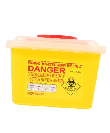 GAVI RECYCLING BOX Talose Disease container disposal container for syringe Razor blades Donors Storage Box Broken blades Spray container Razor ABS Duckskin