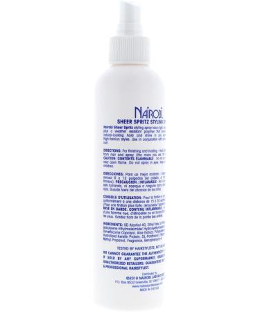 Nairobi Sheer Spritz 8 oz - Buy Online on GoSupps.com